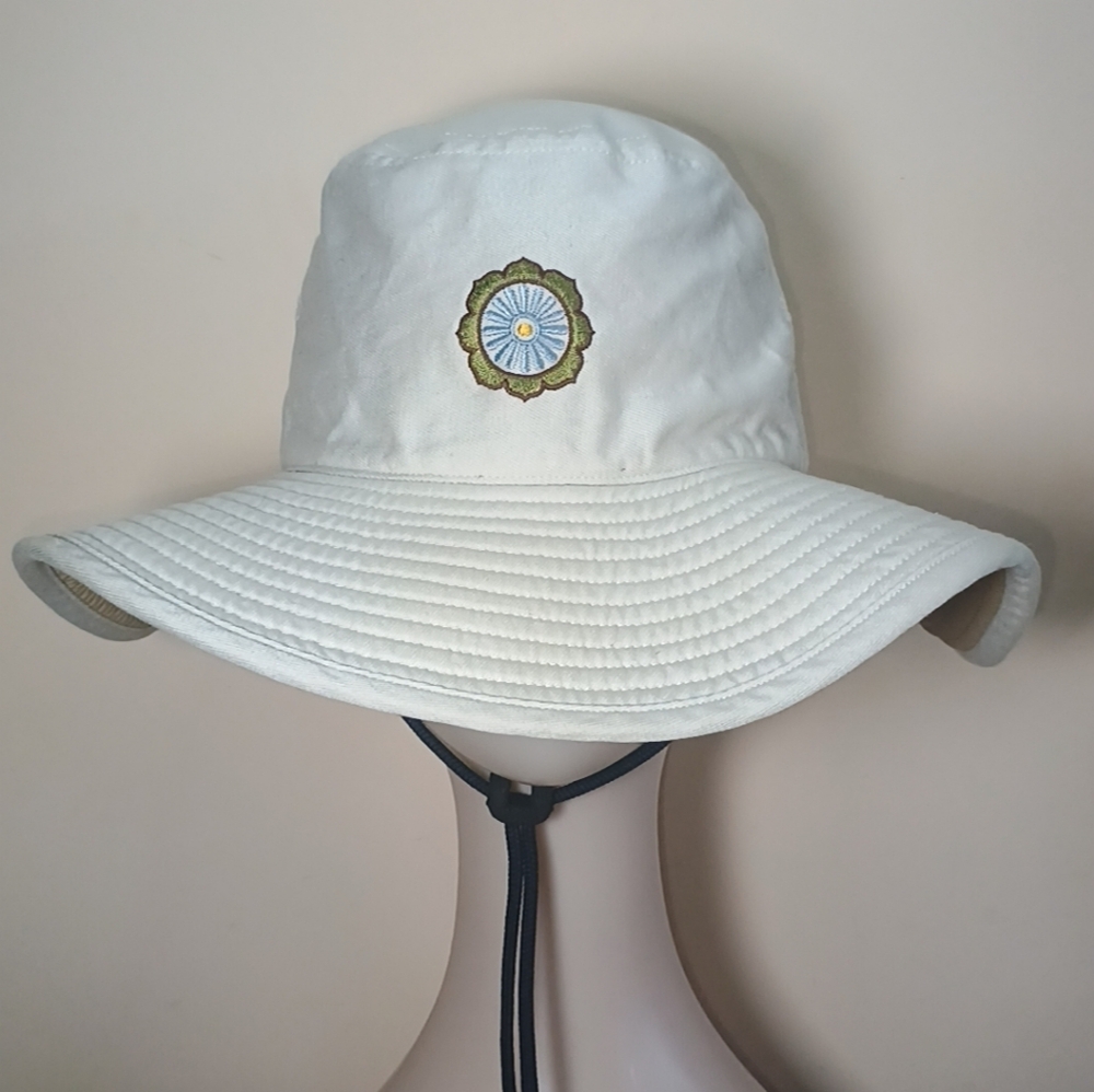 🧢 Rare Vintage Patagonia x Lotus Designs Sun Hat | Embroidered Floral | Collect